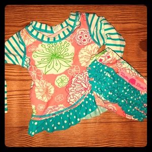 Ruffle Butts Girls Swim Suit